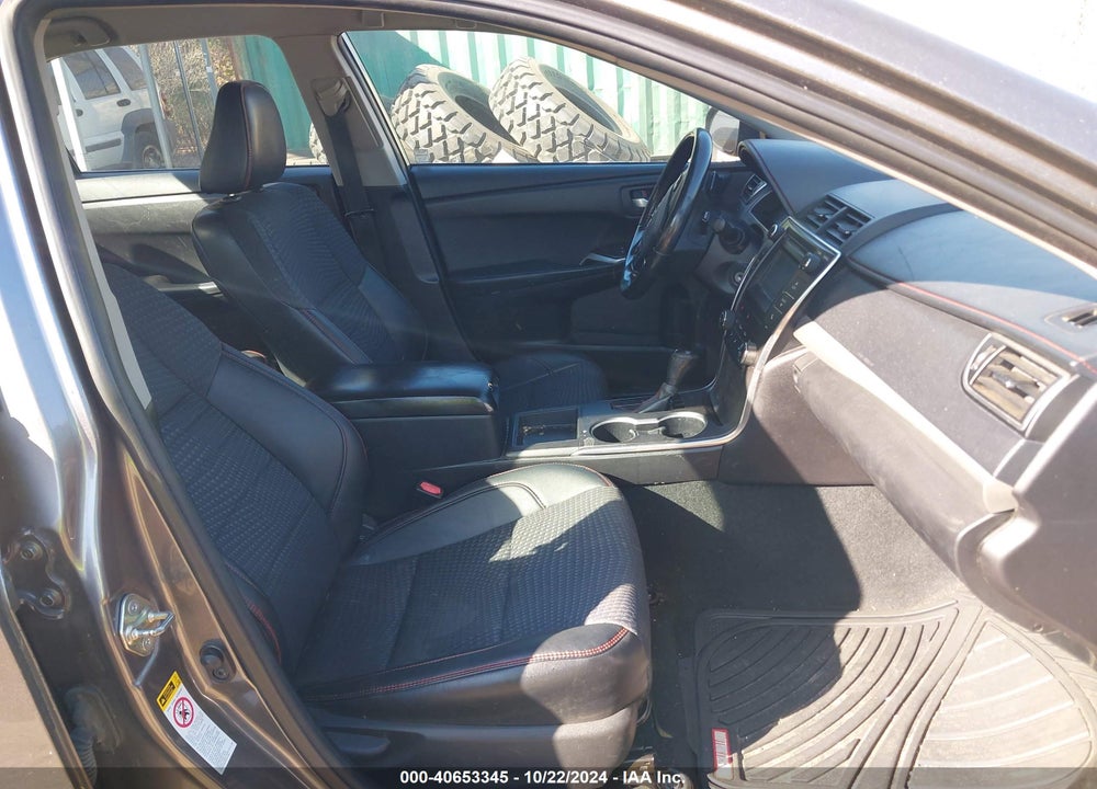 2015 TOYOTA CAMRY SE VIN: 4T1BF1FK9FU115814