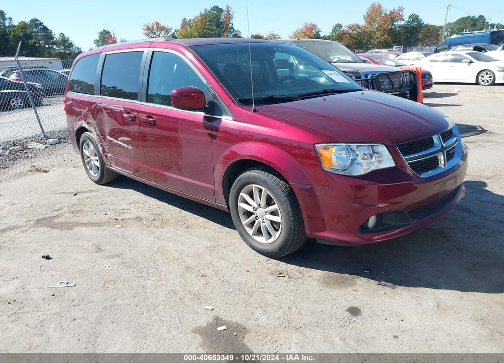 2019 DODGE GRAND CARAVAN SXT VIN: 2C4RDGCG9KR543613