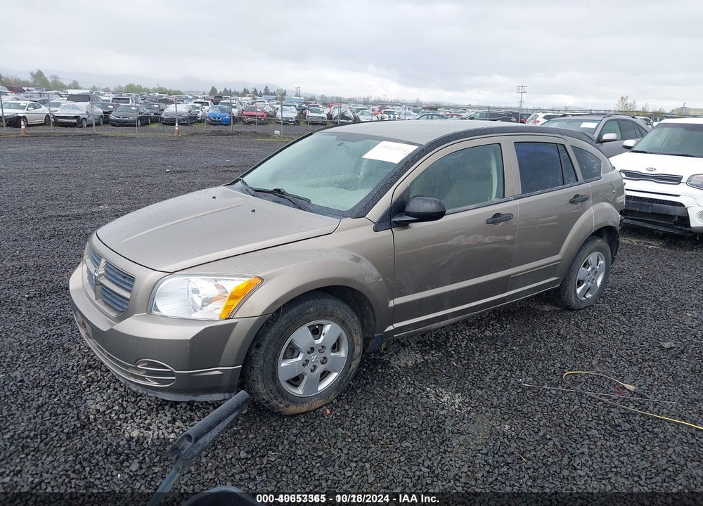 2008 DODGE CALIBER SE VIN: 1B3HB28B98D583365