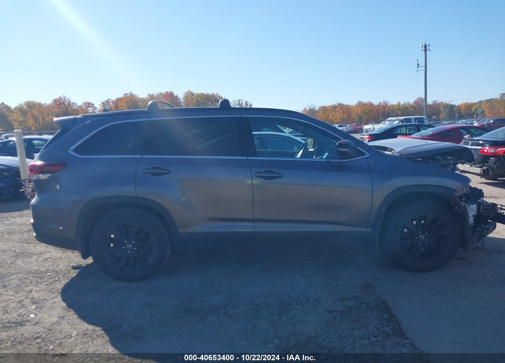 2019 TOYOTA HIGHLANDER SE VIN: 5TDJZRFH0KS620830