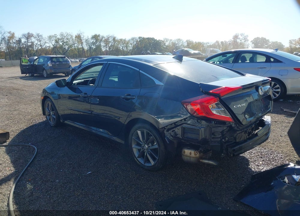 2021 HONDA CIVIC EX VIN: 19XFC1F35ME007354