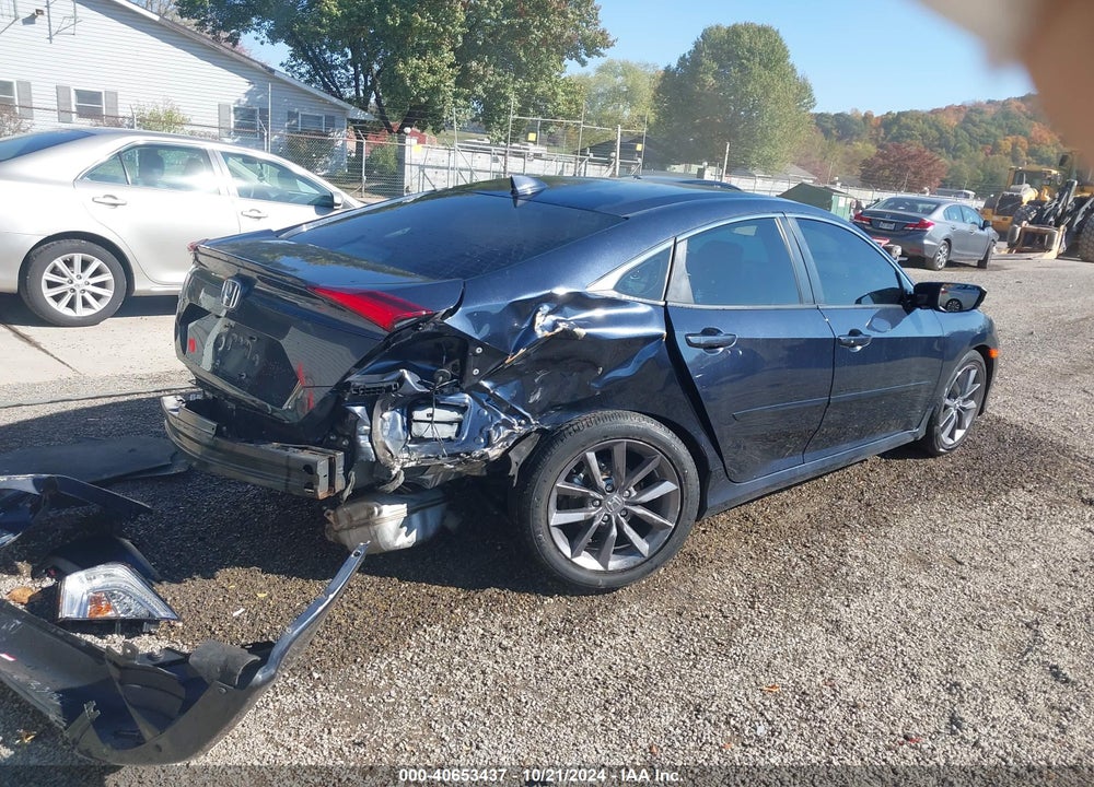 2021 HONDA CIVIC EX VIN: 19XFC1F35ME007354