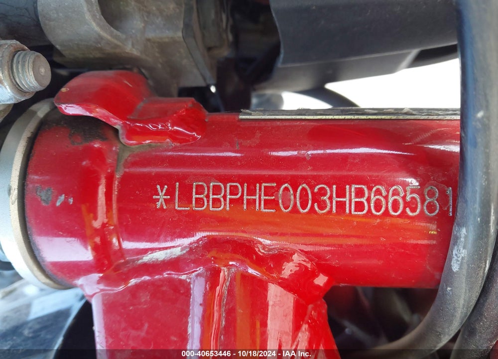 2017 BENELLI TNT135 VIN: LBBPHE003HB665814