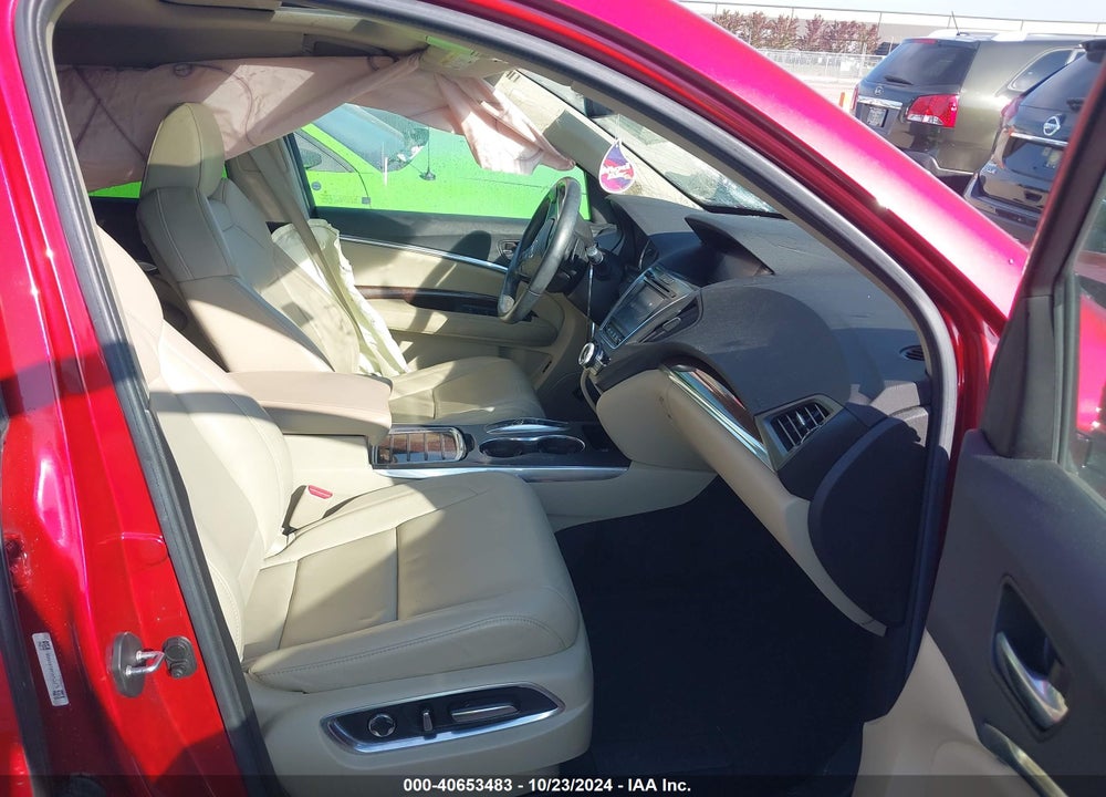 2019 ACURA MDX STANDARD VIN: 5J8YD4H34KL017626