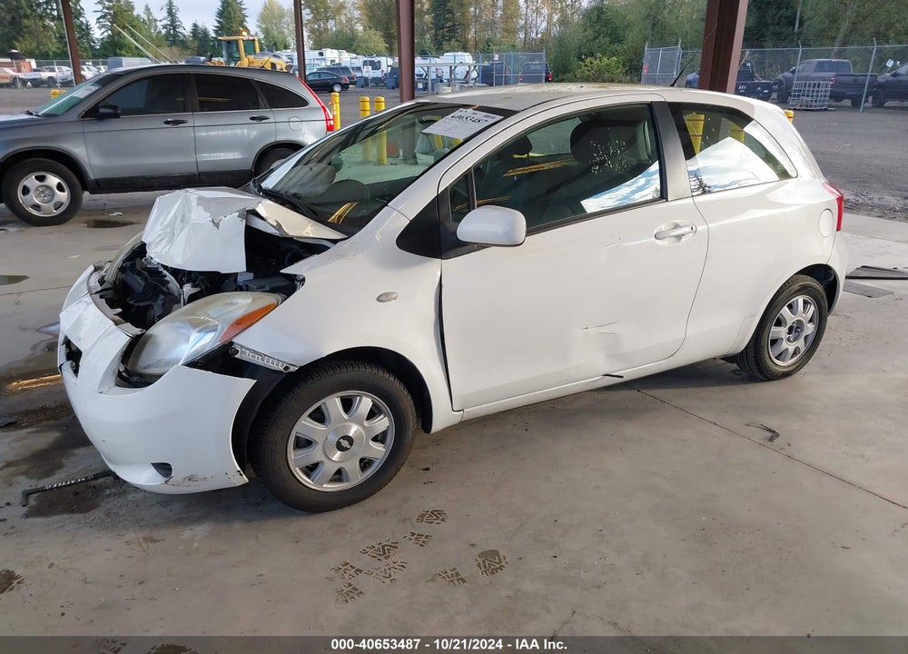 2008 TOYOTA YARIS VIN: JTDJT903685157587