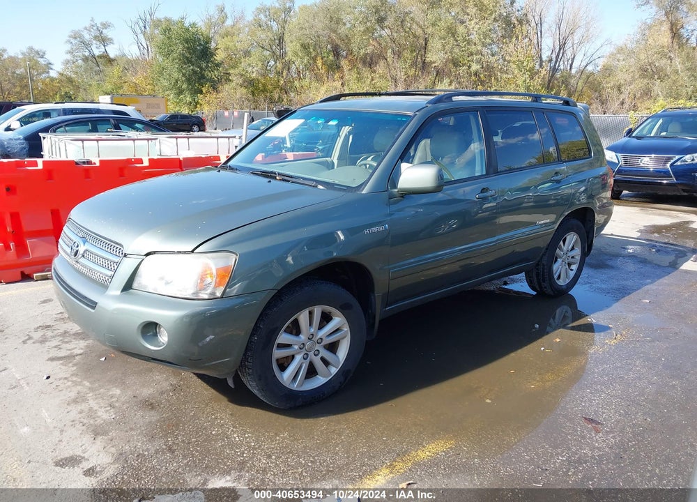 2007 TOYOTA HIGHLANDER HYBRID LIMITED V6 VIN: JTEDW21A970021616