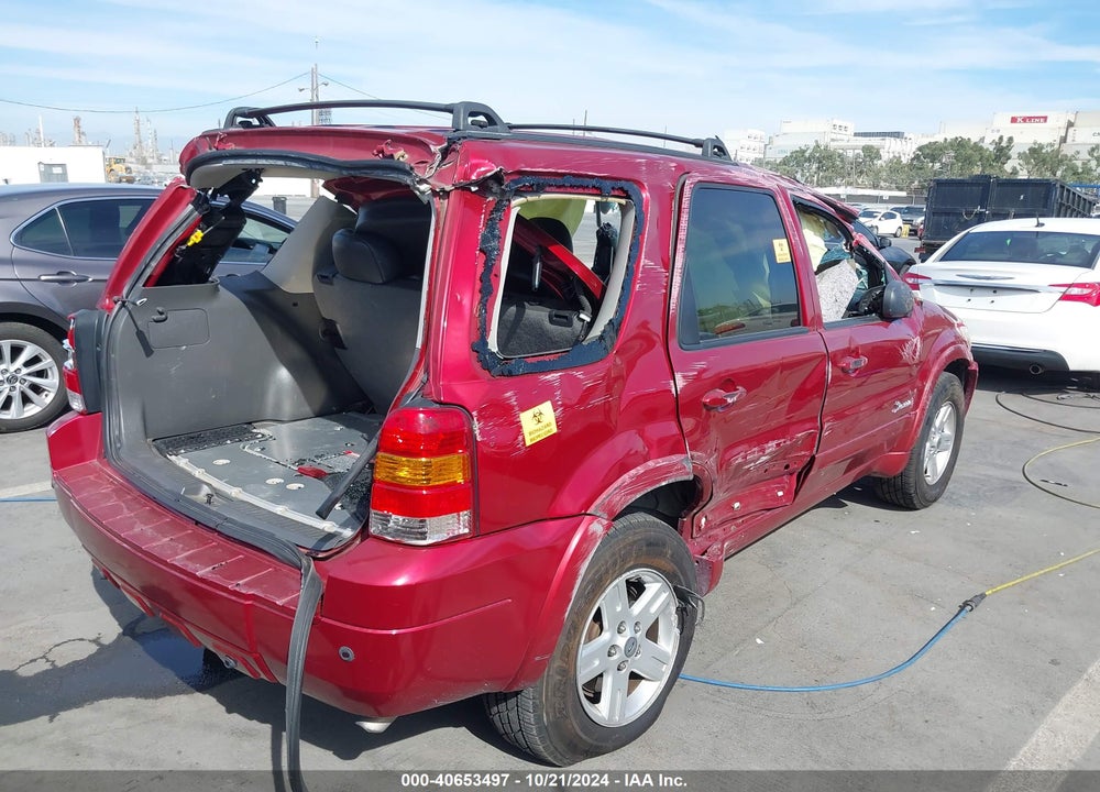 2006 FORD ESCAPE HYBRID VIN: 1FMCU95HX6KA52684