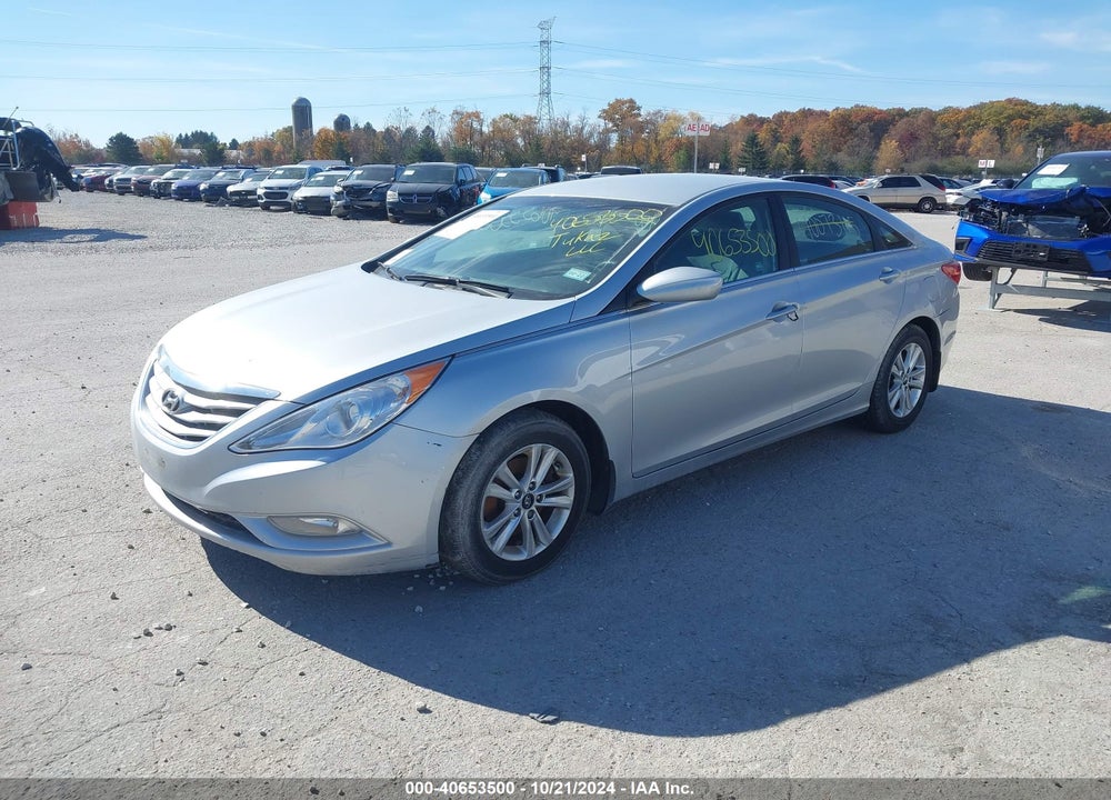 2013 HYUNDAI SONATA GLS VIN: 5NPEB4AC3DH640969