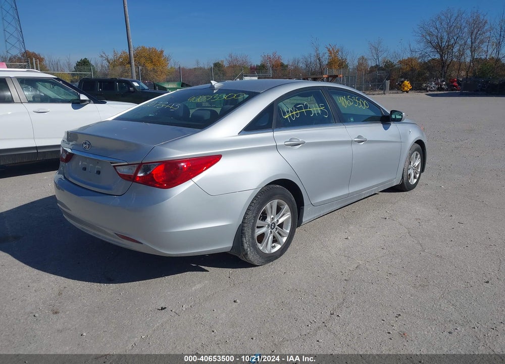 2013 HYUNDAI SONATA GLS VIN: 5NPEB4AC3DH640969