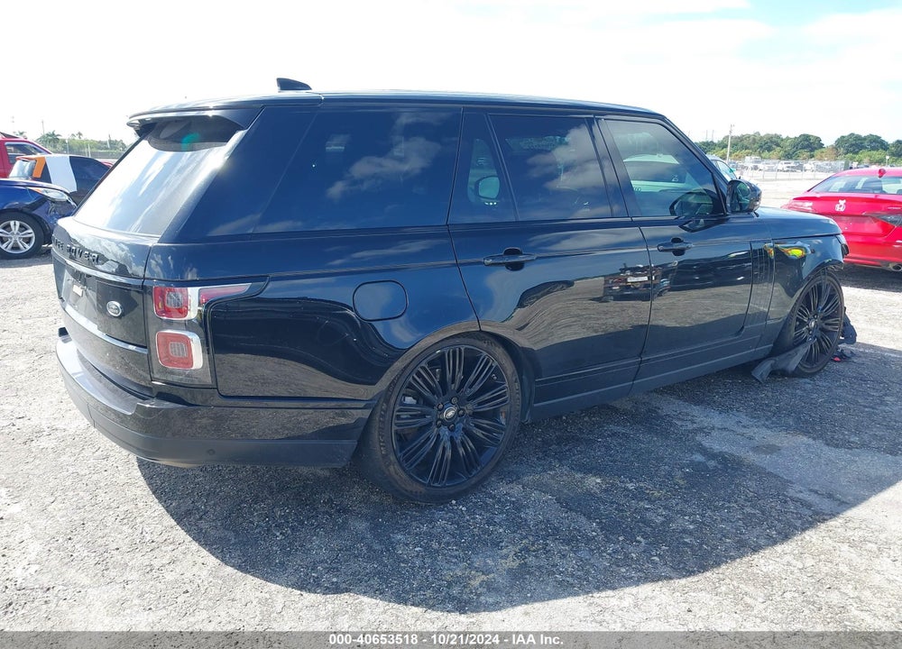 2019 LAND ROVER RANGE ROVER 5.0L V8 SUPERCHARGED VIN: SALGS2RE6KA525766