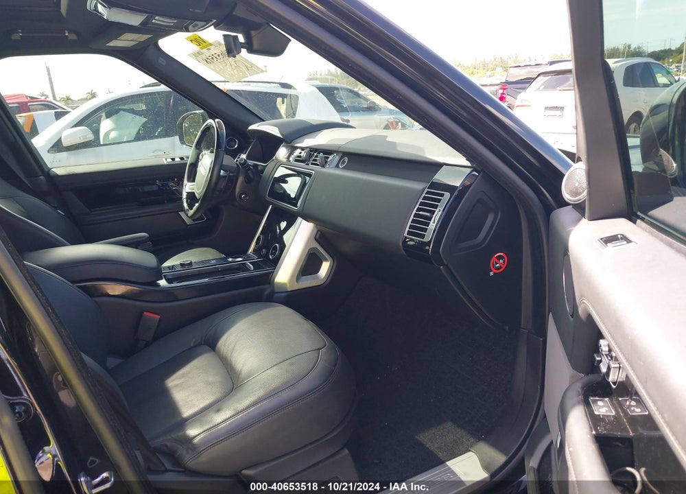 2019 LAND ROVER RANGE ROVER 5.0L V8 SUPERCHARGED VIN: SALGS2RE6KA525766