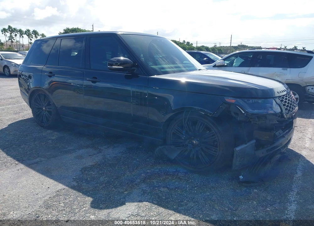 2019 LAND ROVER RANGE ROVER 5.0L V8 SUPERCHARGED VIN: SALGS2RE6KA525766