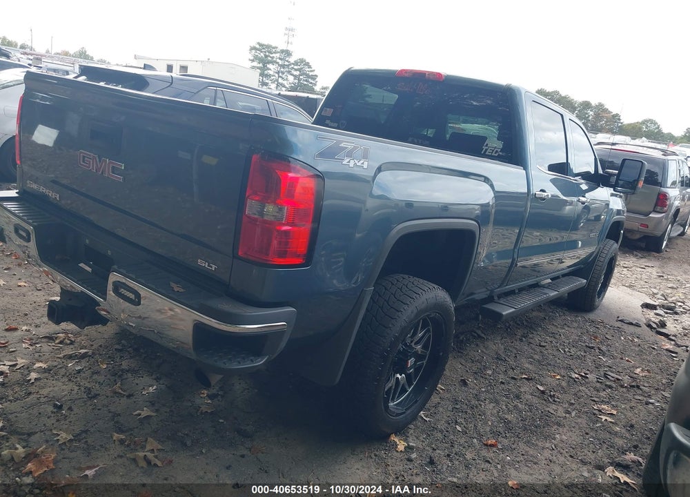 2015 GMC SIERRA 2500HD SLT VIN: 1GT12ZEGXFF146582
