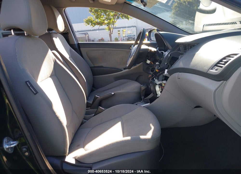 2012 HYUNDAI ACCENT GS VIN: KMHCT5AE5CU017767