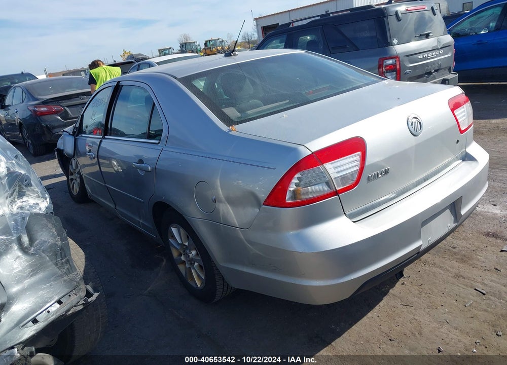 2009 MERCURY MILAN I4 VIN: 3MEHM07Z59R635416
