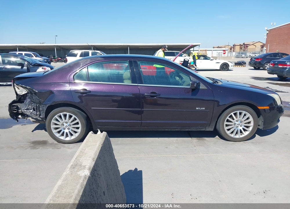 2007 MERCURY MILAN V6 PREMIER VIN: 3MEHM08157R632439