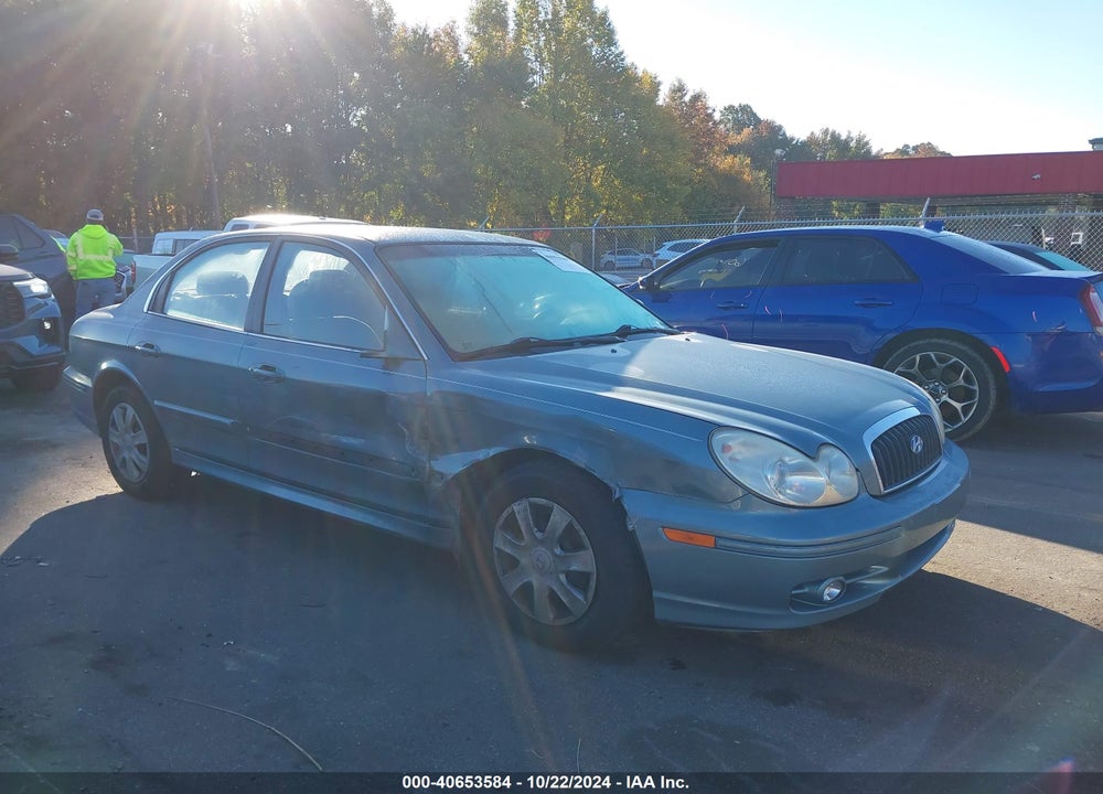 2004 HYUNDAI SONATA VIN: KMHWF25S44A990256