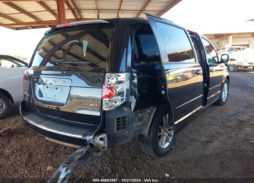 2014 DODGE GRAND CARAVAN SXT VIN: 2C4RDGCG4ER129868