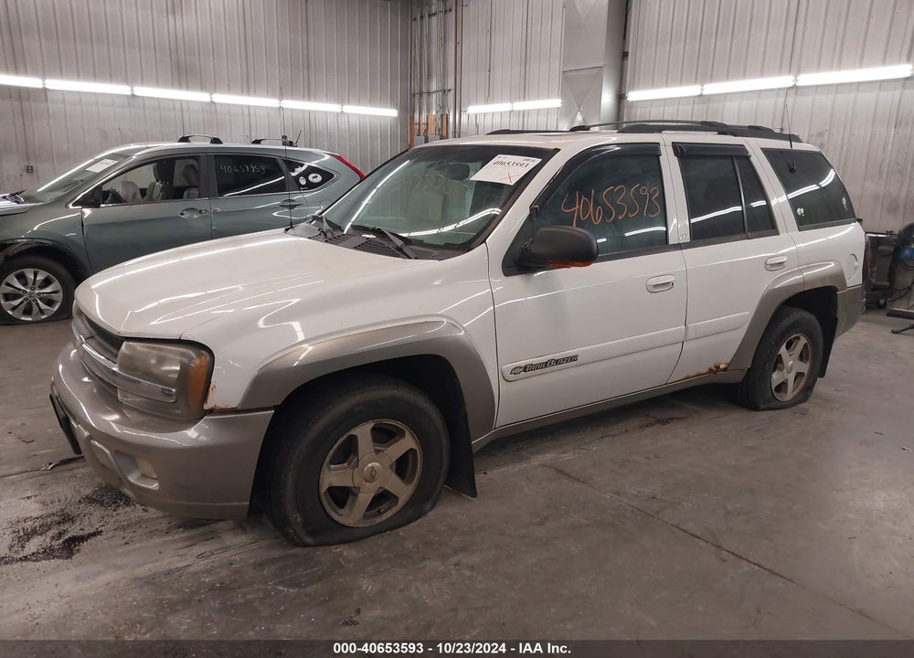 2002 CHEVROLET TRAILBLAZER LTZ VIN: 1GNDT13S622341641