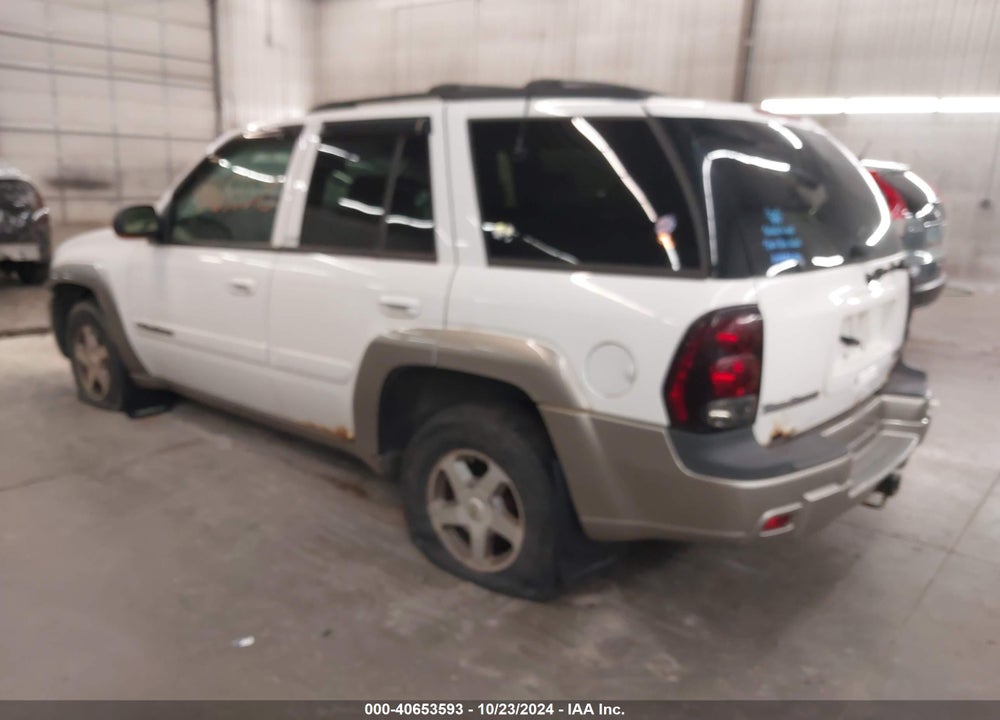 2002 CHEVROLET TRAILBLAZER LTZ VIN: 1GNDT13S622341641