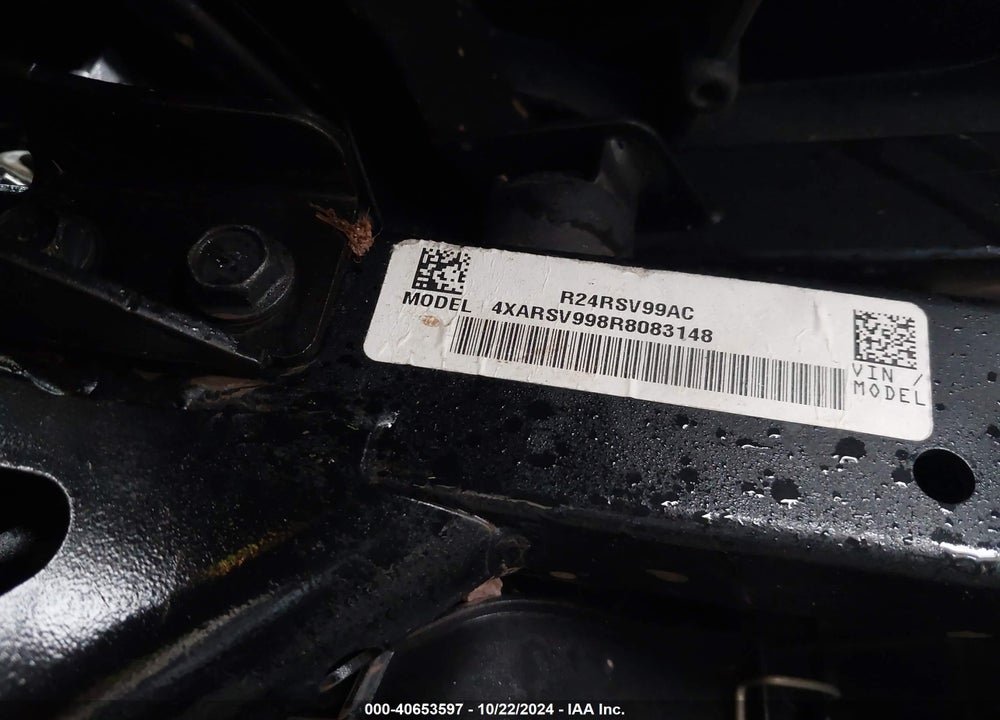 2024 POLARIS RANGER CREW XP 1000 NORTHSTAR TRAIL BOSS VIN: 4XARSV998R8083148