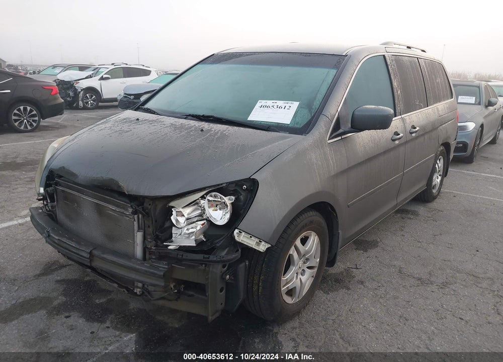 2008 HONDA ODYSSEY EX VIN: 5FNRL38438B111744