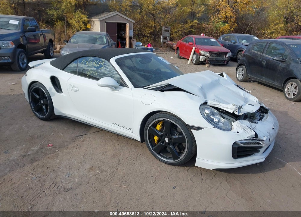 2015 PORSCHE 911 TURBO S VIN: WP0CD2A92FS178371