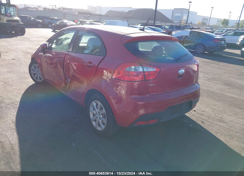 2013 KIA RIO LX VIN: KNADM5A3XD6303279