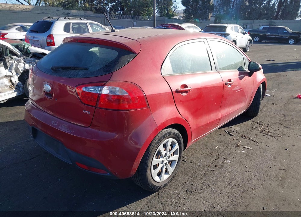 2013 KIA RIO LX VIN: KNADM5A3XD6303279