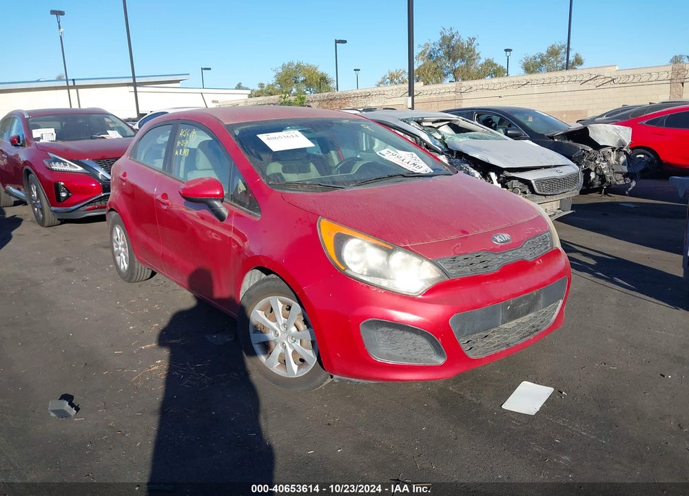 2013 KIA RIO LX VIN: KNADM5A3XD6303279