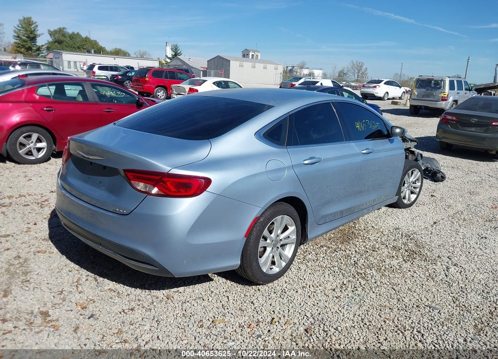 2015 CHRYSLER 200 LIMITED VIN: 1C3CCCAB0FN729377