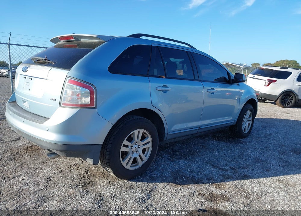 2008 FORD EDGE SEL VIN: 2FMDK38C58BA57585