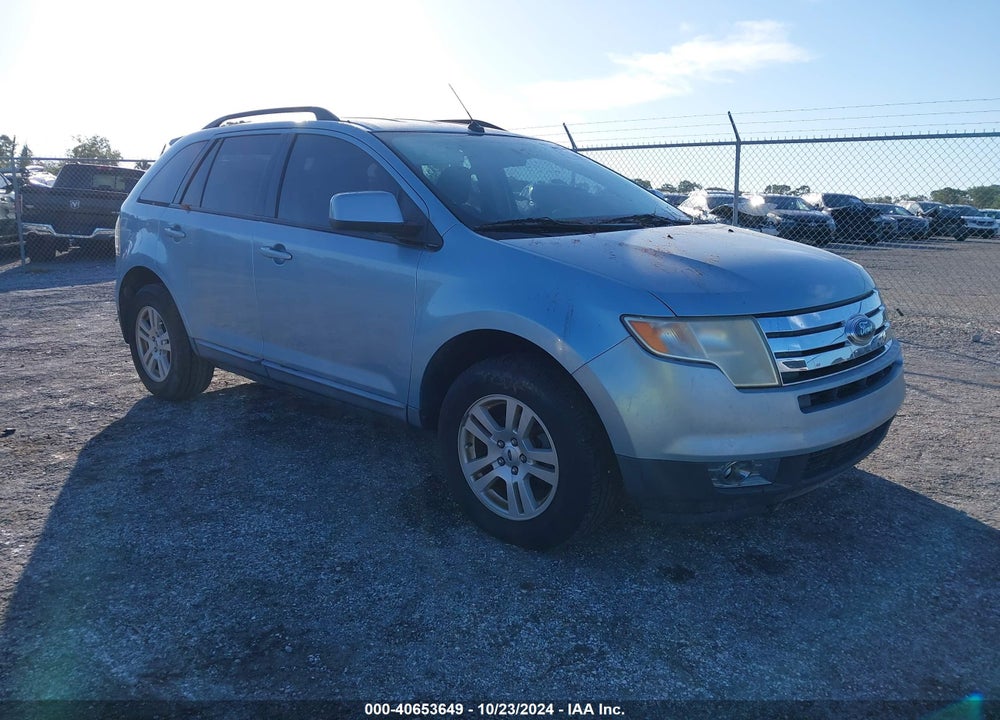 2008 FORD EDGE SEL VIN: 2FMDK38C58BA57585