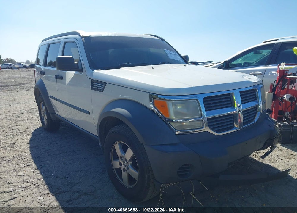 2007 DODGE NITRO SXT VIN: 1D8GT28K77W644479