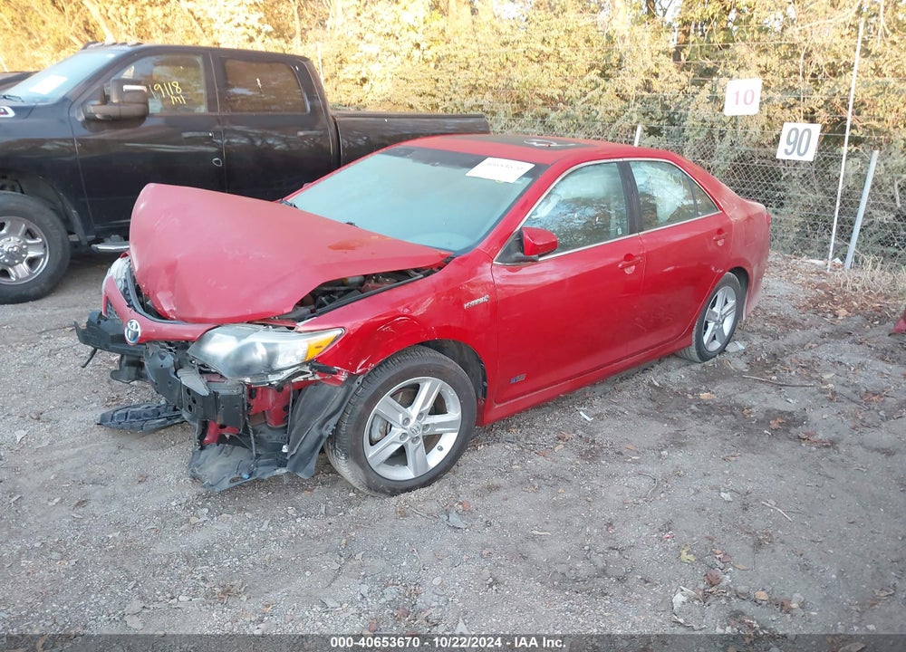 2014 TOYOTA CAMRY HYBRID SE LIMITED EDITION VIN: 4T1BD1FK2EU122804