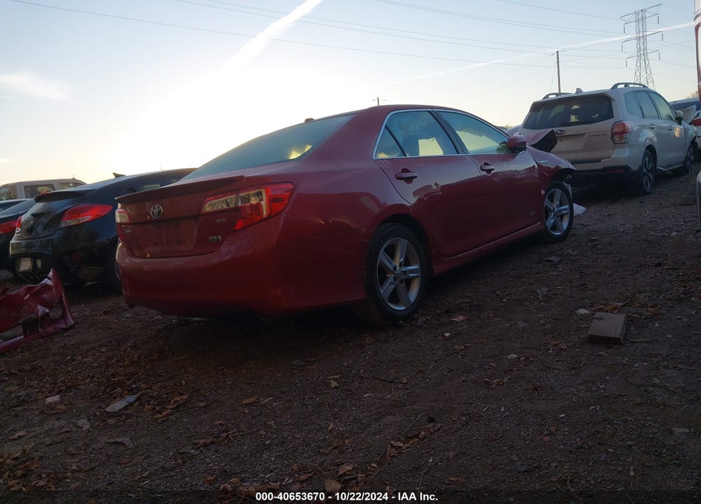 2014 TOYOTA CAMRY HYBRID SE LIMITED EDITION VIN: 4T1BD1FK2EU122804