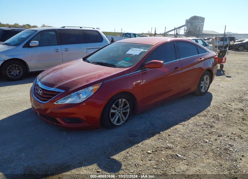 2012 HYUNDAI SONATA GLS VIN: 5NPEB4AC3CH386503