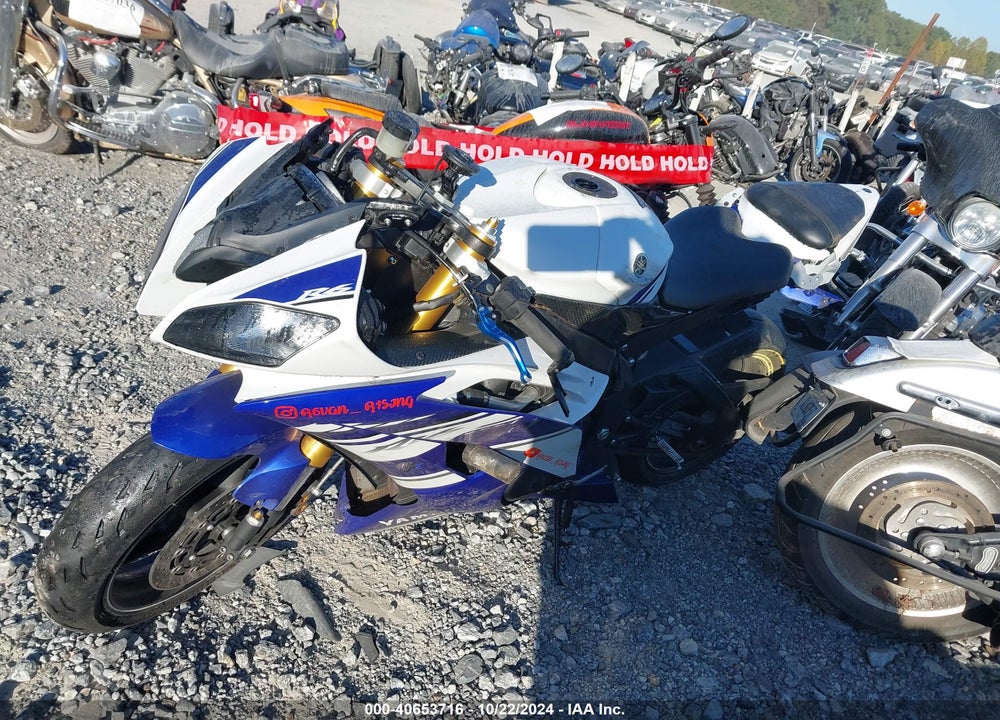 2014 YAMAHA YZFR6 VIN: JYARJ16EXEA031556