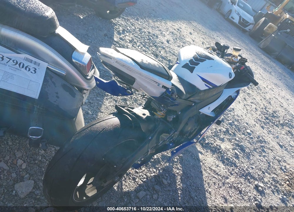 2014 YAMAHA YZFR6 VIN: JYARJ16EXEA031556