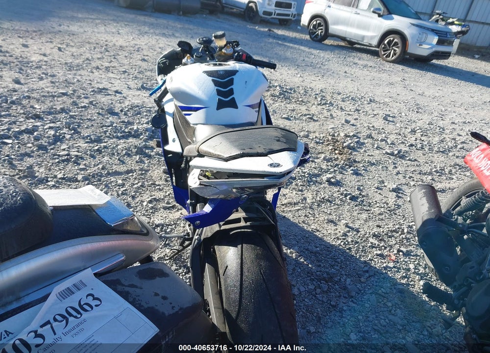2014 YAMAHA YZFR6 VIN: JYARJ16EXEA031556