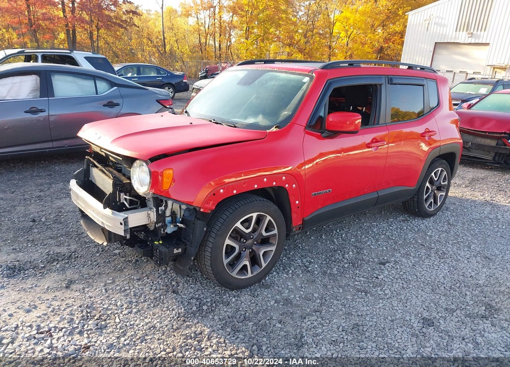 2017 JEEP RENEGADE LATITUDE FWD VIN: ZACCJABB1HPE50390