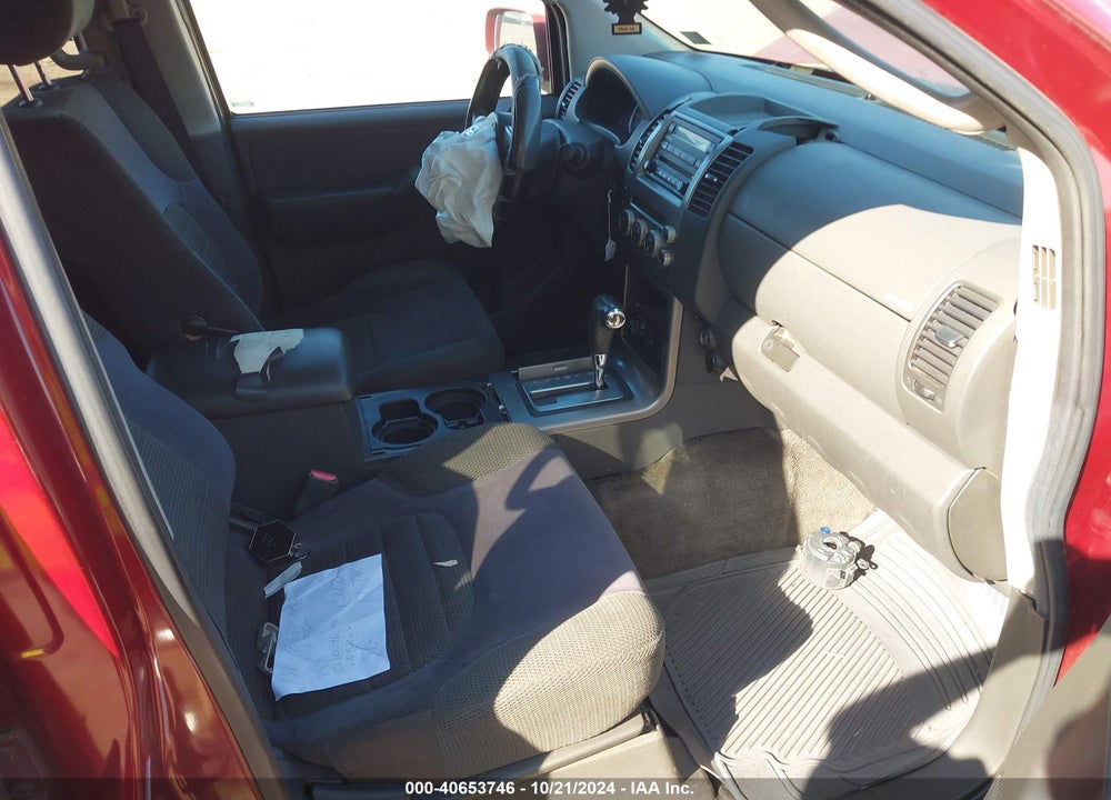 2005 NISSAN PATHFINDER SE VIN: 5N1AR18W45C707810
