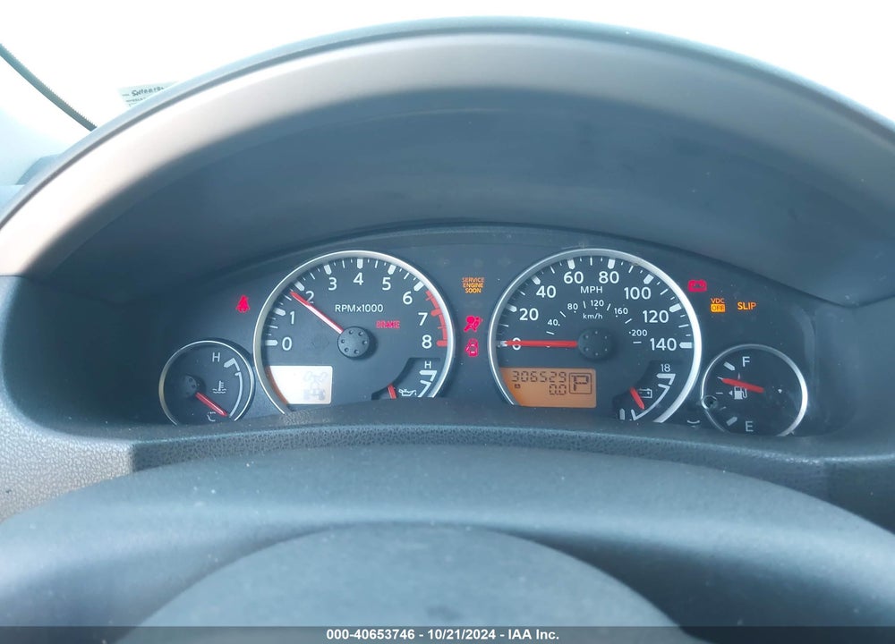 2005 NISSAN PATHFINDER SE VIN: 5N1AR18W45C707810