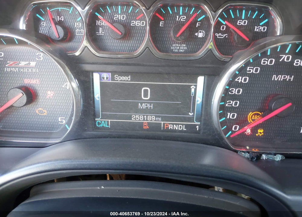 2017 CHEVROLET SILVERADO 2500HD LTZ VIN: 1GC1KWEY3HF150516
