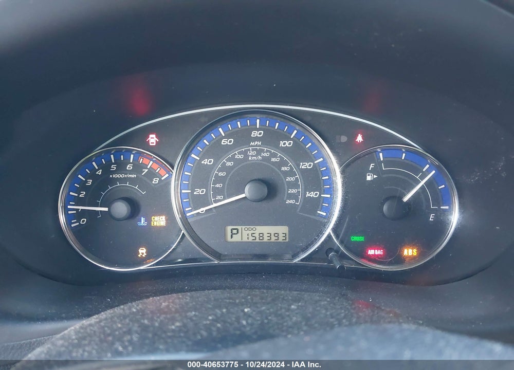 2013 SUBARU FORESTER VIN: JF2SHABC6DH415797