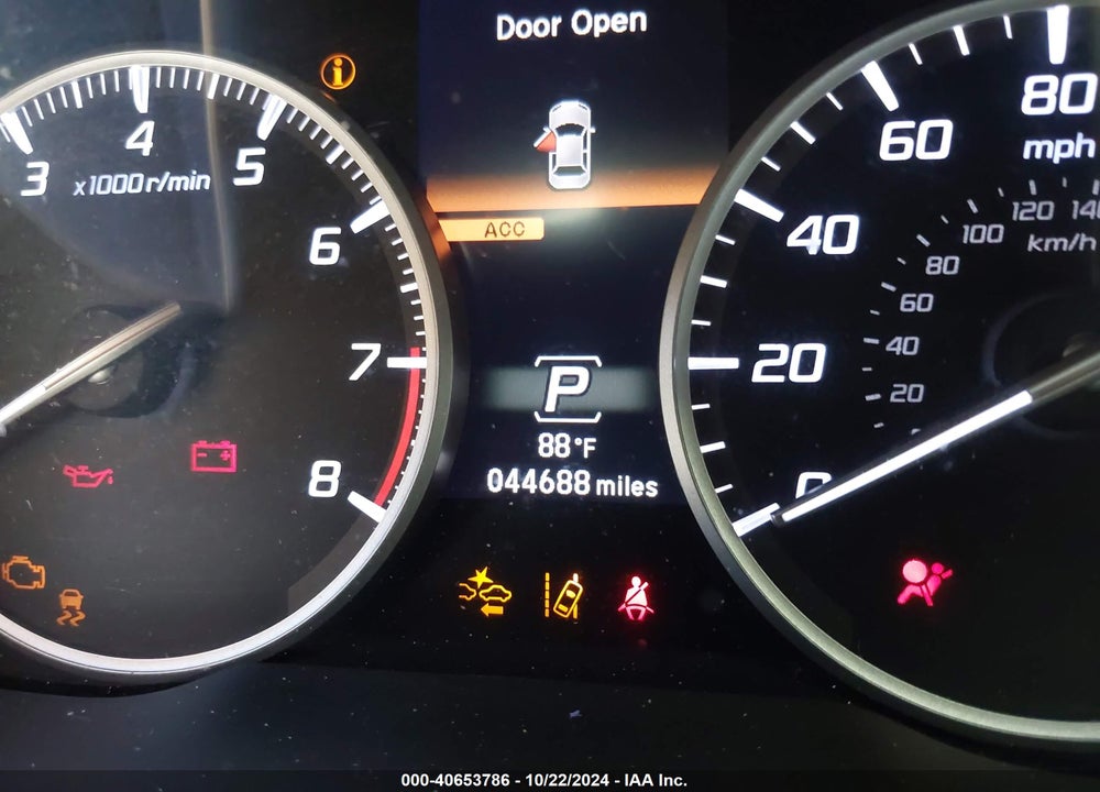 2019 ACURA ILX PREMIUM PACKAGE/TECHNOLOGY PACKAGE VIN: 19UDE2F79KA015534