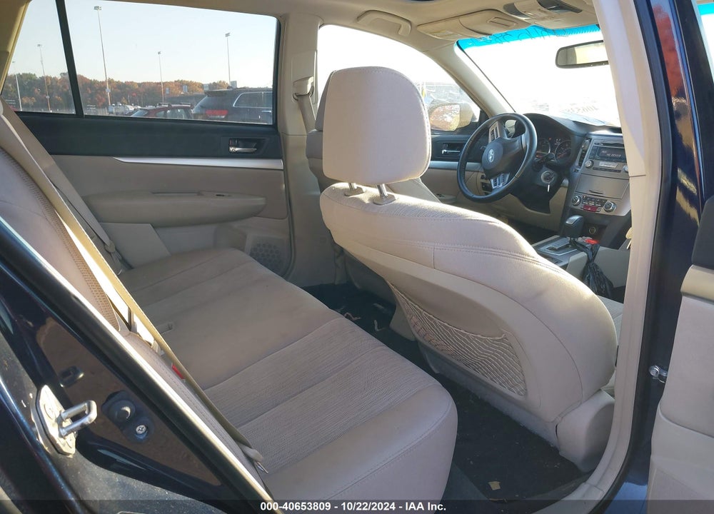 2013 SUBARU OUTBACK 2.5I PREMIUM VIN: 4S4BRBGC9D3256518