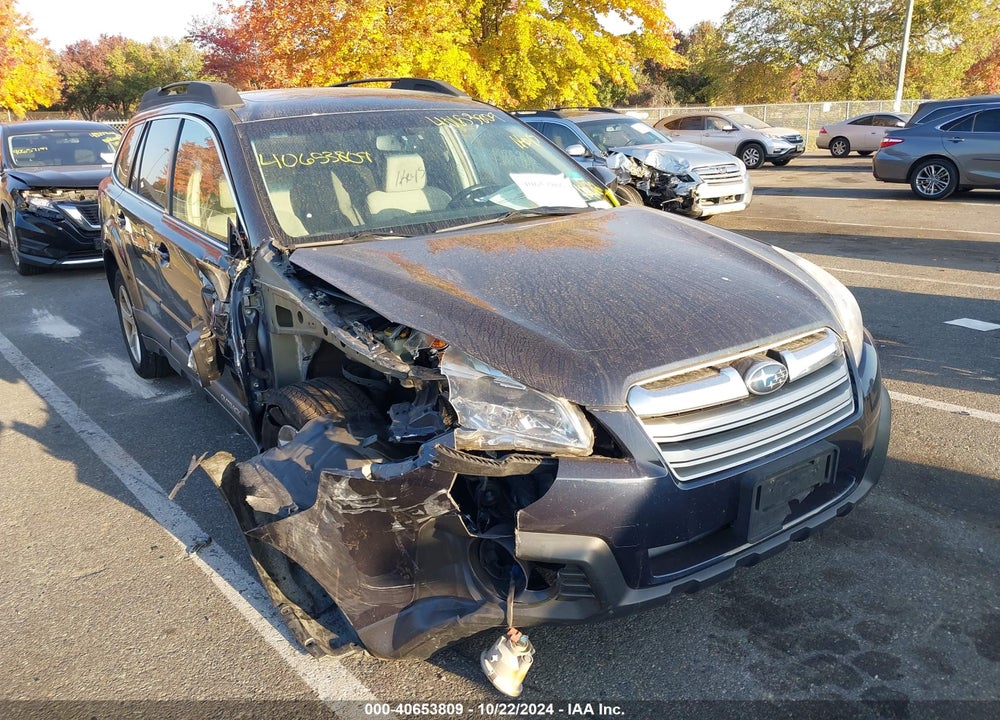 2013 SUBARU OUTBACK 2.5I PREMIUM VIN: 4S4BRBGC9D3256518