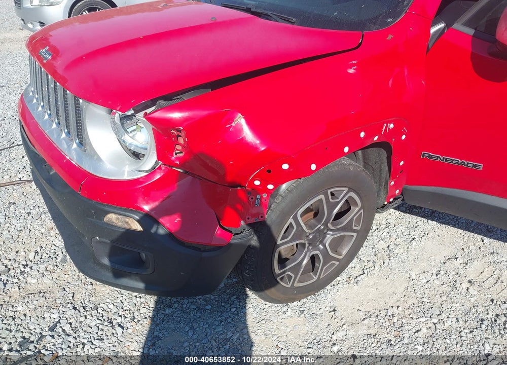 2016 JEEP RENEGADE LIMITED VIN: ZACCJADT5GPC64081