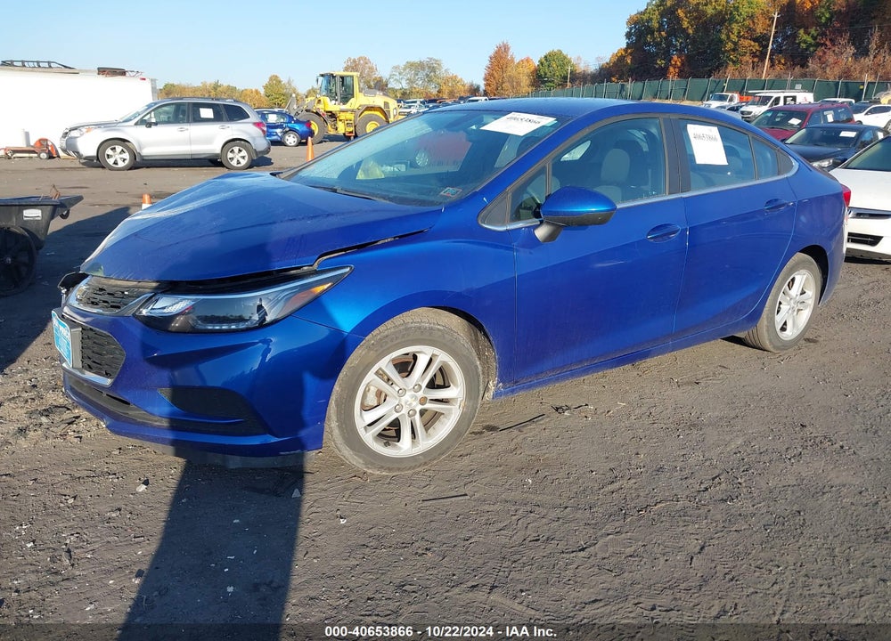 2017 CHEVROLET CRUZE LT AUTO VIN: 1G1BE5SM2H7106971